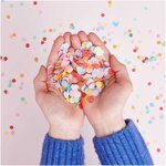 Confettis ronds multicolores Ø 10 mm