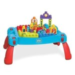 Mega bloks la table d'apprentissage et de construction - 30 blocs - 12 mois et +