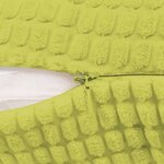 vidaXL Jeu de coussin 2 Pièces Velours 60 x 60 cm Vert