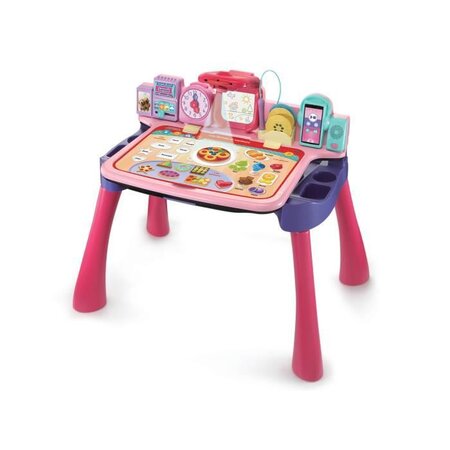 VTECH - Magi Bureau Interactif 5 en 1 - Rose