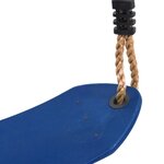 vidaXL Siège de balançoire pour enfants Bleu