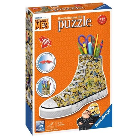 Puzzle 3d sneaker - minions 2