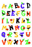 Gommettes halloween Lettres 65 pièces