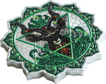 Pièce de monnaie en Argent 5 Dollars g 62.2 (2 oz) Millésime 2022 Phil Lewis ANTELOPE OF THE 4TH CHAKRA