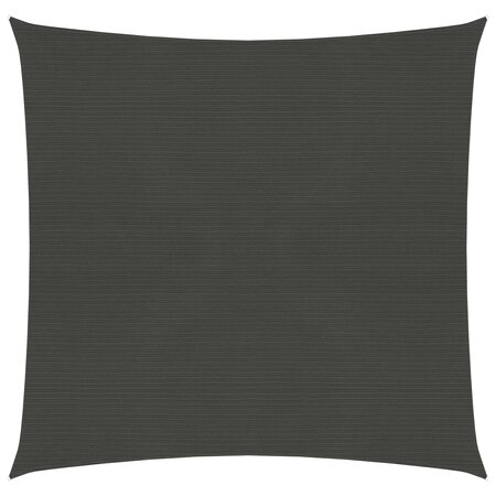 vidaXL Voile d'ombrage 160 g/m² Anthracite 2 5x2 5 m PEHD