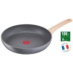 Tefal g2660402 natural force poele 24 cm  revetement antiadhésif mineralia+  tous feux dont induction
