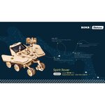 Robotime Jouet voiture à énergie solaire Vagabond Rover