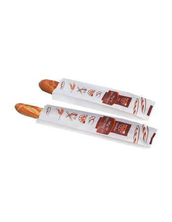 (lot  de 1000 sacs) sac à pain et baguette sans fenêtre sac pain