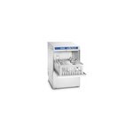 Lave verre bar avec pompe de vidange et adoucisseur - 3 3 kw - 400x400 mm - casselin -  - acier inoxydable 468x510x714mm
