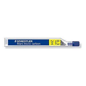 Etui de 12 mines 'Mars micro carbon' 0,3 mm 2H STAEDTLER