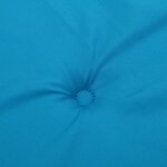 vidaXL Coussin de banc de jardin bleu 150x50x3 cm tissu oxford