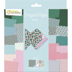 Papier origami avenue mandarine 60 feuilles 20 x 20 cm 70g thème scales