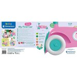 Porteur Ma premiere voiture Plastique 100% recyclé - Rose - CLEMENTONI