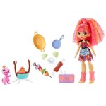 Cave club coffret histoire des cavernes poupée emberly 20 cm et son dinosaure de compagnie flaire