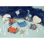 Pochette de 60 feuilles Origami 3 formats animaux marins