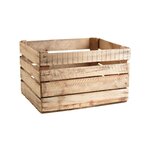 Caisse en bois rustique