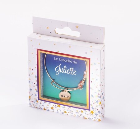 Bracelet juliette avec perles blanches
