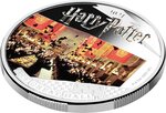 Pièce de monnaie en Argent 5 Dollars g 31.1 (1 oz) Millésime 2021 Harry Potter Samoa 2021 GREAT HALL