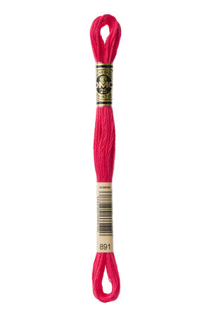 Fil Mouliné DMC Gold Concept 8M Col. 891 Broderie et Point de Croix
