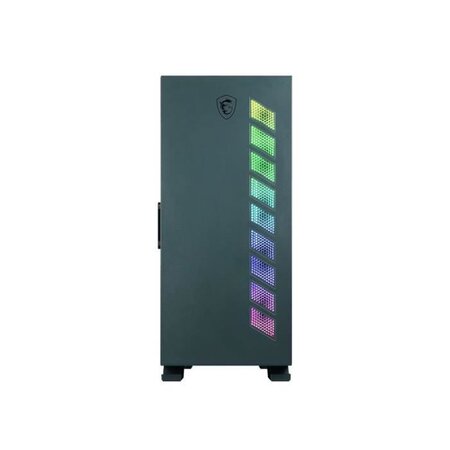 Boîtier pc - msi - mag vampiric 300r midnight green - vert