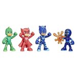 Pyjamasques - pack de 4 figurines - mission de nuit