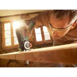 Scie coupe droite sans fil bosch - easycut 12 (livré avec une batterie 12v-2 5ah et coffret  une lame nanoblade bois  coupe: 65mm)