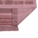 Tapis coton air Canyon - rose - 140 x 200