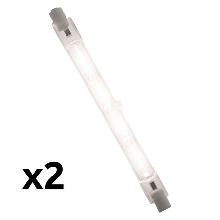 Lot de 2 ampoules Halogène Crayon RS7 - 230W