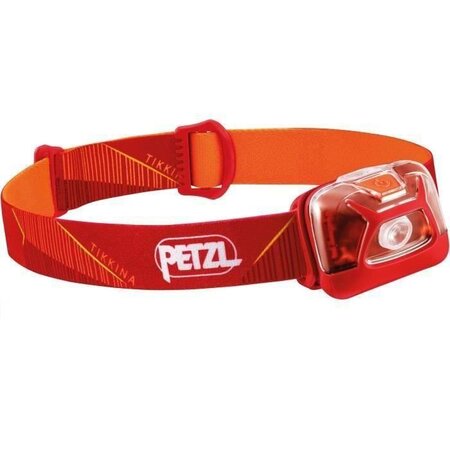 PETZL Lampe Frontale TIKKINA rouge