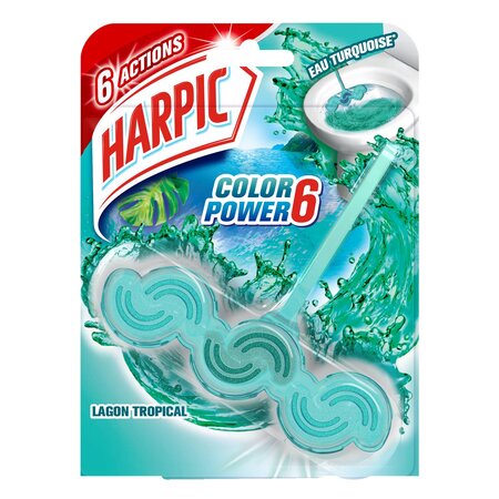 Bloc WC Color Power Eau Turquoise HARPIC