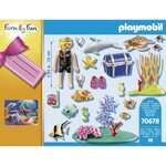 Playmobil - 70678 - set cadeau  plongeuse sous-marine