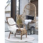House Nordic Tapis rond Emory Sable