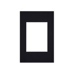 Lot de 5 passe-partouts standard noir pour cadre et encadrement photo - Nielsen - Cadre 30 x 40 cm - Ouverture 19 x 29 cm