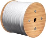 Touret de câble RJ45 500m Goobay Catégorie 7A S/FTP Duplex Monobrin (Orange)