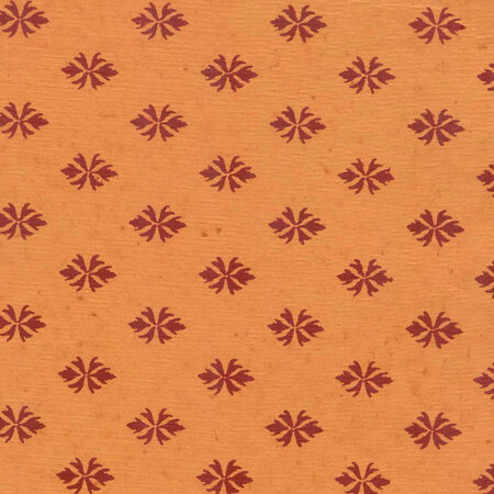 PAPERTREE DS 50 x 70 -  100g PUSHPA Mangue/bdx - Lot de 10 feuilles