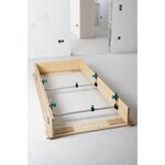 wolfcraft Gabarit de cadre de porte Easy 600-1000 mm 3675000