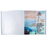 Album Photo Livre 60 Pages Blanches Ellipse - Gris - Exacompta