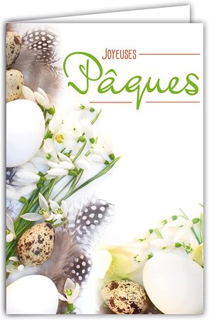 Carte joyeuses pâques