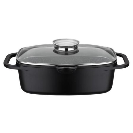 GSW Cocotte à induction Gourmet Granit - 6 l