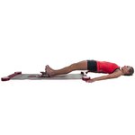 Pure2improve accessoire de glissade rouge et blanc