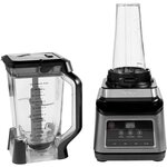 Ninja bn750eu - blender 2 en 1 - bol de 2 1 l - gobelet de 700ml - 1200 w - noir