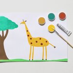 Boîte d'aquarelle fine 12 couleurs Ø 30 mm