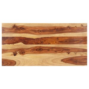 vidaXL Dessus de table Bois solide 15-16 mm 60x100 cm
