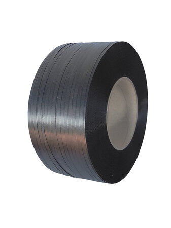 Lot de 2 feuillard polypropylène (pp) 12mm x 0.55 x 3000m d200 noir