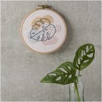 Kit de broderie - Monstera