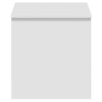 vidaXL Table basse Blanc 102x50 5x52 5 cm Bois d'ingénierie