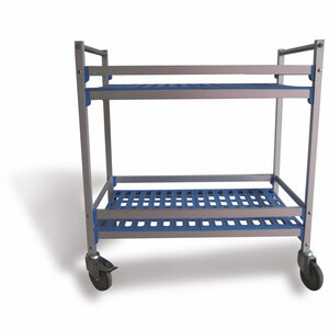 Chariot de service pour débarrassage en aluminium - pujadas -  - aluminium