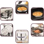 TEFAL L9252944 Ingenio Preference Casserole 18 cm (2,1 L), Inox, Non revetue, Induction, Four, Poignée amovible vendue séparément