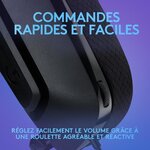 Casque GAMING - Léger - LOGITECH G - G335 FILAIRE - NOIR Certifié Discord