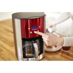 RUSSELL HOBBS 23240-56 - Cafetiere Luna - Programmable - Rouge Solaire